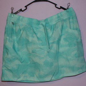 Columbia Tidal Sands Skort Aqua Size Large